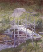 John Henry Twachtman The White Bridge oil painting